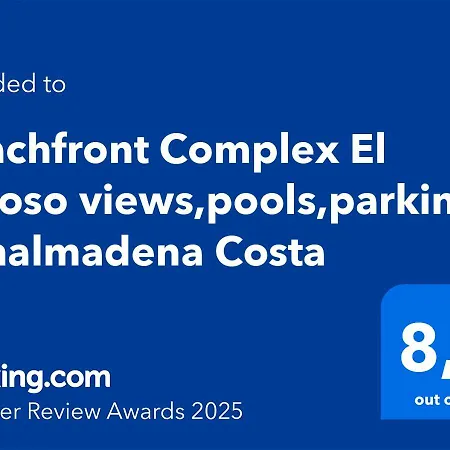 Beachfront Complex El Coloso Views,pools,parking Costa 贝纳尔马德纳